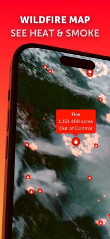 Zoom Earth — Weather Forecast для iOS — скриншот 3