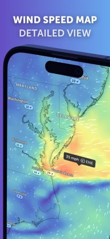 Zoom Earth — Weather Forecast для iOS — скриншот 4