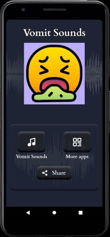 Звуки рвоты для Android — скриншот 1