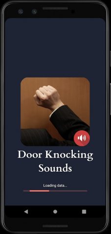 Звуки стука в дверь для Android — скриншот 1
