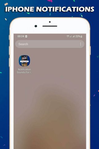 Звуки уведомлений для iPhone для Android — скриншот 1