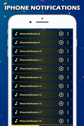 Звуки уведомлений для iPhone для Android — скриншот 4