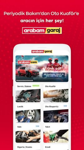 arabam.com: 2.El Araç Al & Sat для Android — скриншот 3