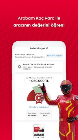 arabam.com: 2.El Araç Al & Sat для Android — скриншот 5