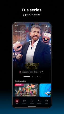 atresplayer・Series y películas для Android — скриншот 2