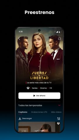 atresplayer・Series y películas для Android — скриншот 3