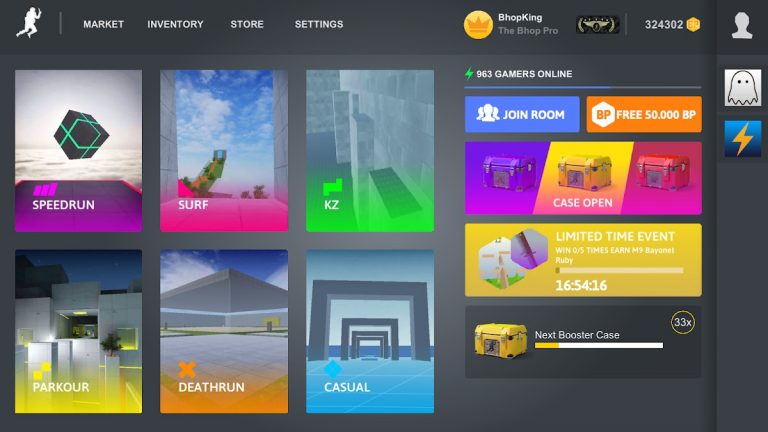 bhop pro для Android — скриншот 1