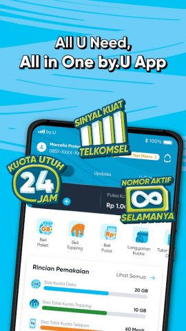 by.U Affordable Internet Card для Android — скриншот 2