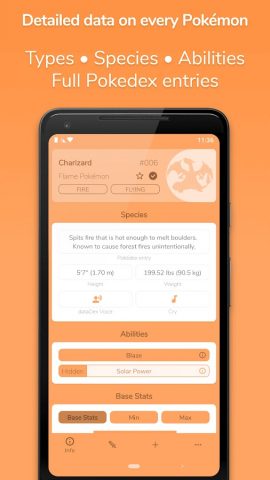 dataDex — Pokédex for Pokémon для Android — скриншот 3