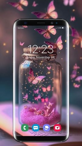 девчачьи живые обои для Android — скриншот 2