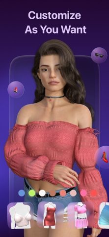 iGirl: AI Girlfriend для Android — скриншот 4