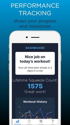 kGoal: Smart Kegels для Android — скриншот 3