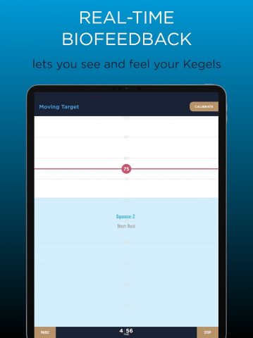 kGoal: Smart Kegels для Android — скриншот 4