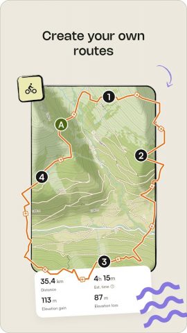 komoot — hike, bike & run — скриншот 5