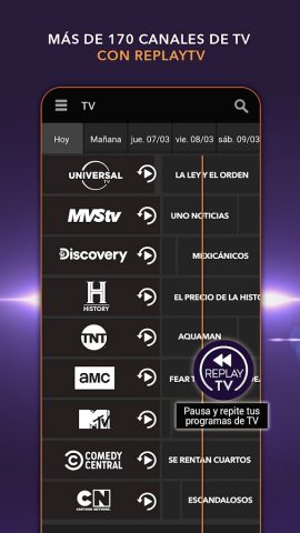mvshub для Android — скриншот 3
