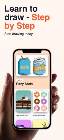 научиться рисовать еда для iOS — скриншот 1