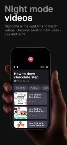 научиться рисовать еда для iOS — скриншот 2