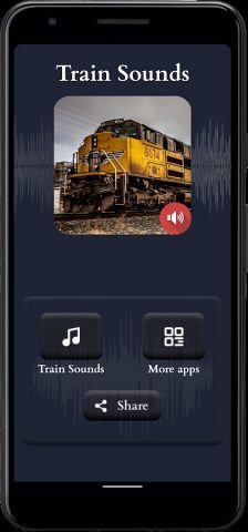 звуки поезда для Android — скриншот 1