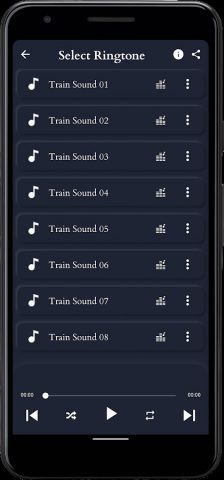 звуки поезда для Android — скриншот 2