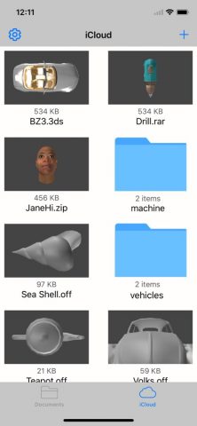 3D Model Viewer — AR View для iOS — скриншот 5
