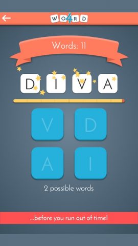 4 Letters — Find & Make Words! для Android — скриншот 2