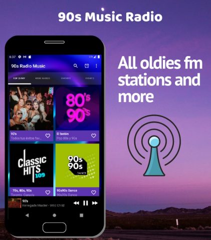 90s Radio Music для Android — скриншот 2