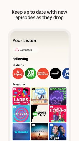 ABC listen: Radio & Podcasts для Android — скриншот 4