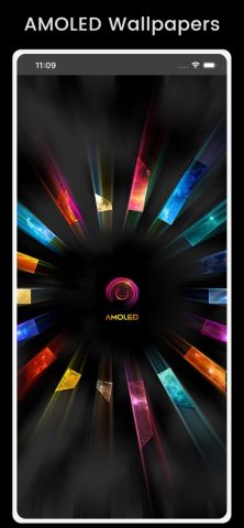 AMOLED Wallpapers-Black & Dark для iOS — скриншот 1