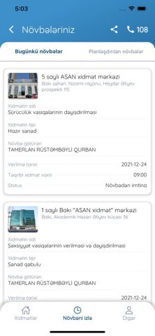 ASAN növbə для iOS — скриншот 4