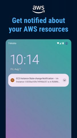 AWS Console для Android — скриншот 4