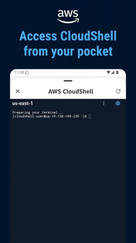 AWS Console для Android — скриншот 5