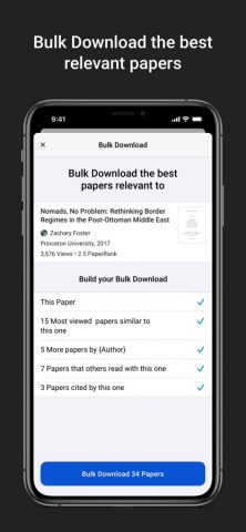 Academia.edu для iOS — скриншот 3