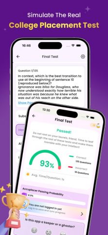 Accuplacer Exam Training 2026 для iOS — скриншот 3