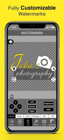 Add Watermark — Batch Process для iOS — скриншот 4