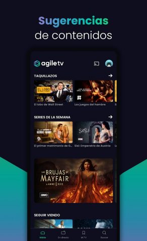 Agile TV для Android — скриншот 4