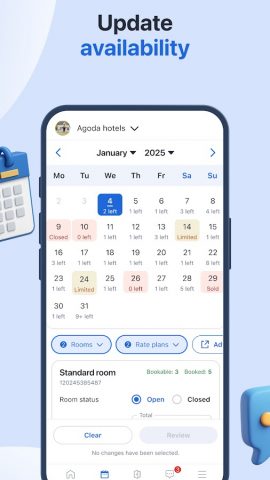 Agoda YCS for hotels only для Android — скриншот 3