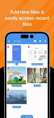 Ai File Converter для iOS — скриншот 1