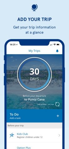 Air Transat для iOS — скриншот 3