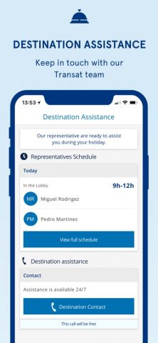 Air Transat для iOS — скриншот 5