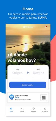 AirEuropa для iOS — скриншот 1