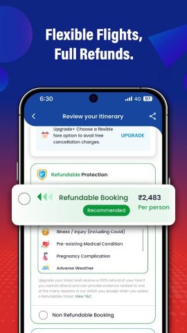 AkbarTravels: Flights & Hotels для Android — скриншот 4