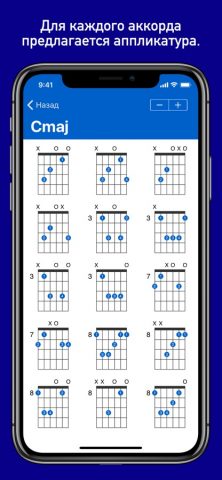 Аккорды GtrLib для iOS — скриншот 2