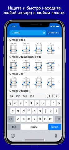 Аккорды GtrLib для iOS — скриншот 5