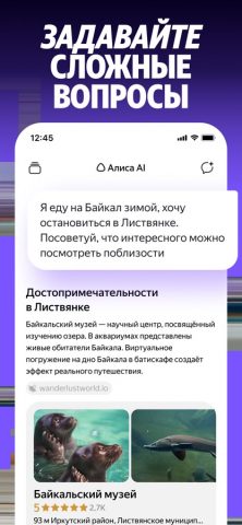 Алиса AI: Нейросеть на русском для iOS — скриншот 3