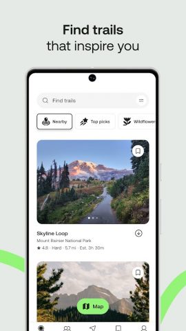AllTrails: Hike, Bike & Run — скриншот 2