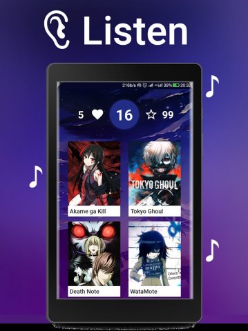 Anime Opening Test 2 (Quiz) для Android — скриншот 4