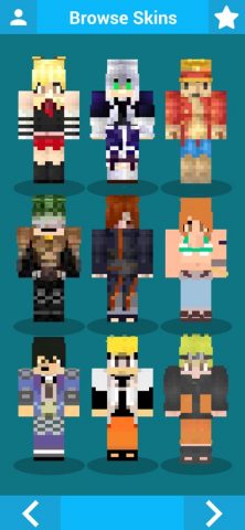 Anime Skins For Minecraft MCPE для iOS — скриншот 1