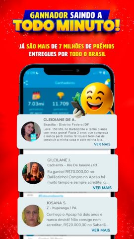 Apcap da Sorte для Android — скриншот 5