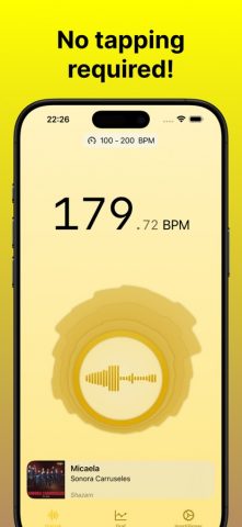 Auto BPM: Music Tempo Finder для iOS — скриншот 2