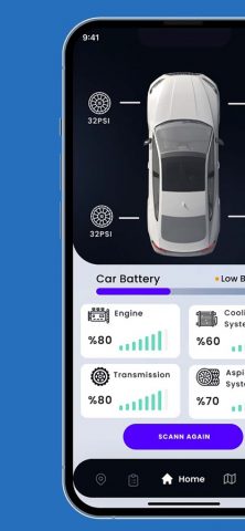 Auto Car Scanner Pro — OBD2 для iOS — скриншот 1